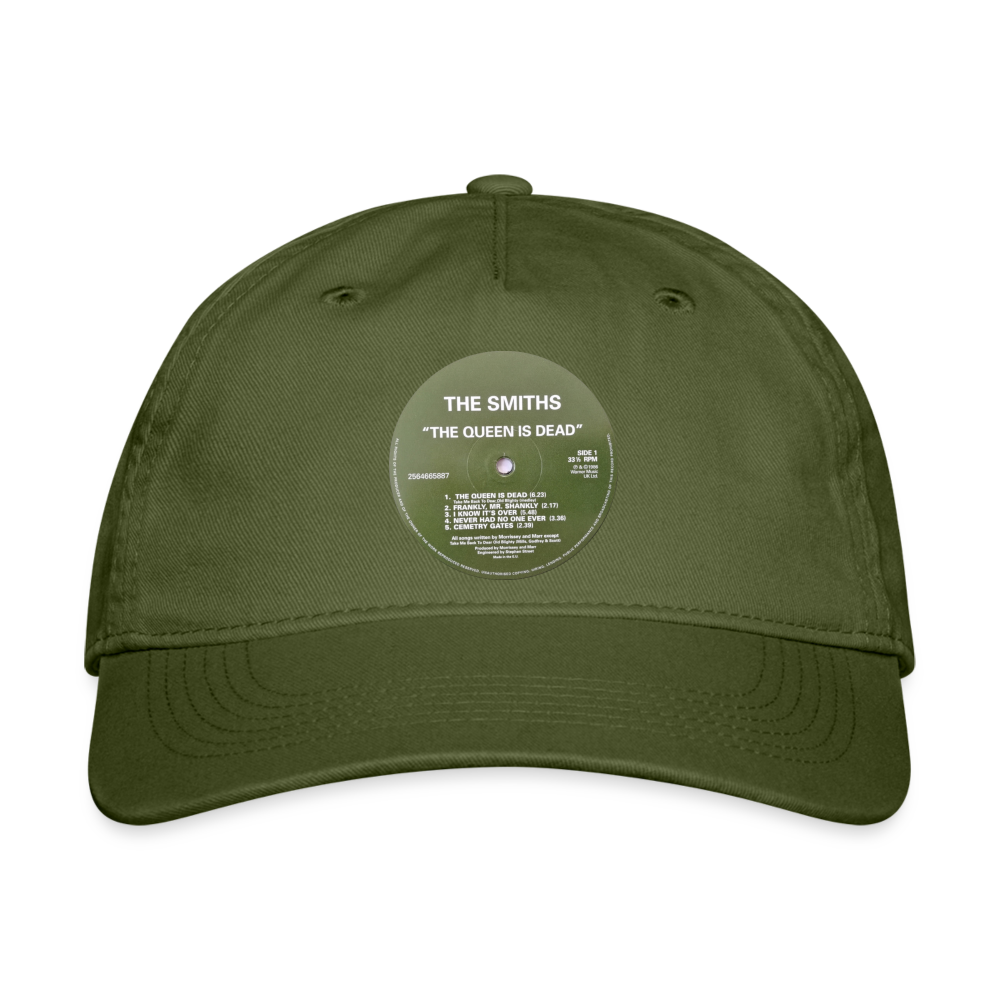 The Smiths Organic Baseball Cap - olive green
