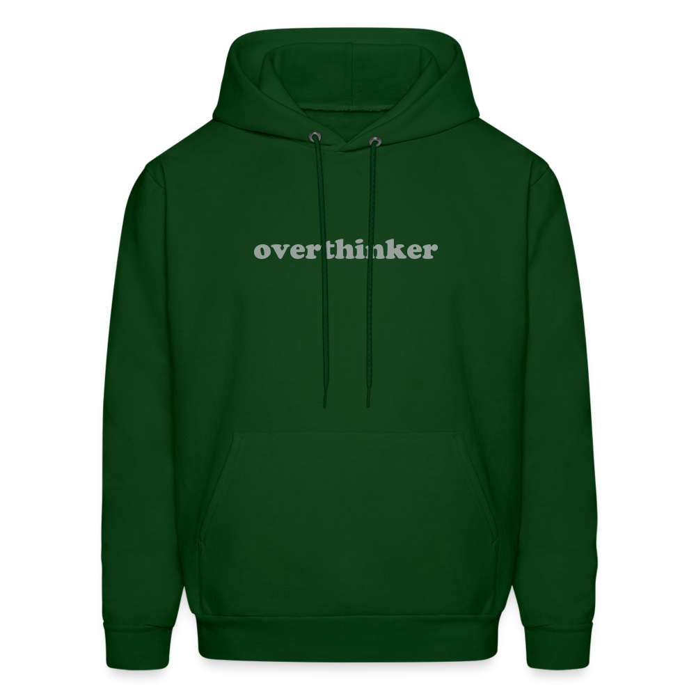 Overthinker This Men's Hoodie - forest green