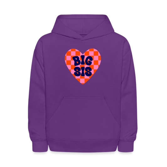 Big Sis Kids' Hoodie - purple