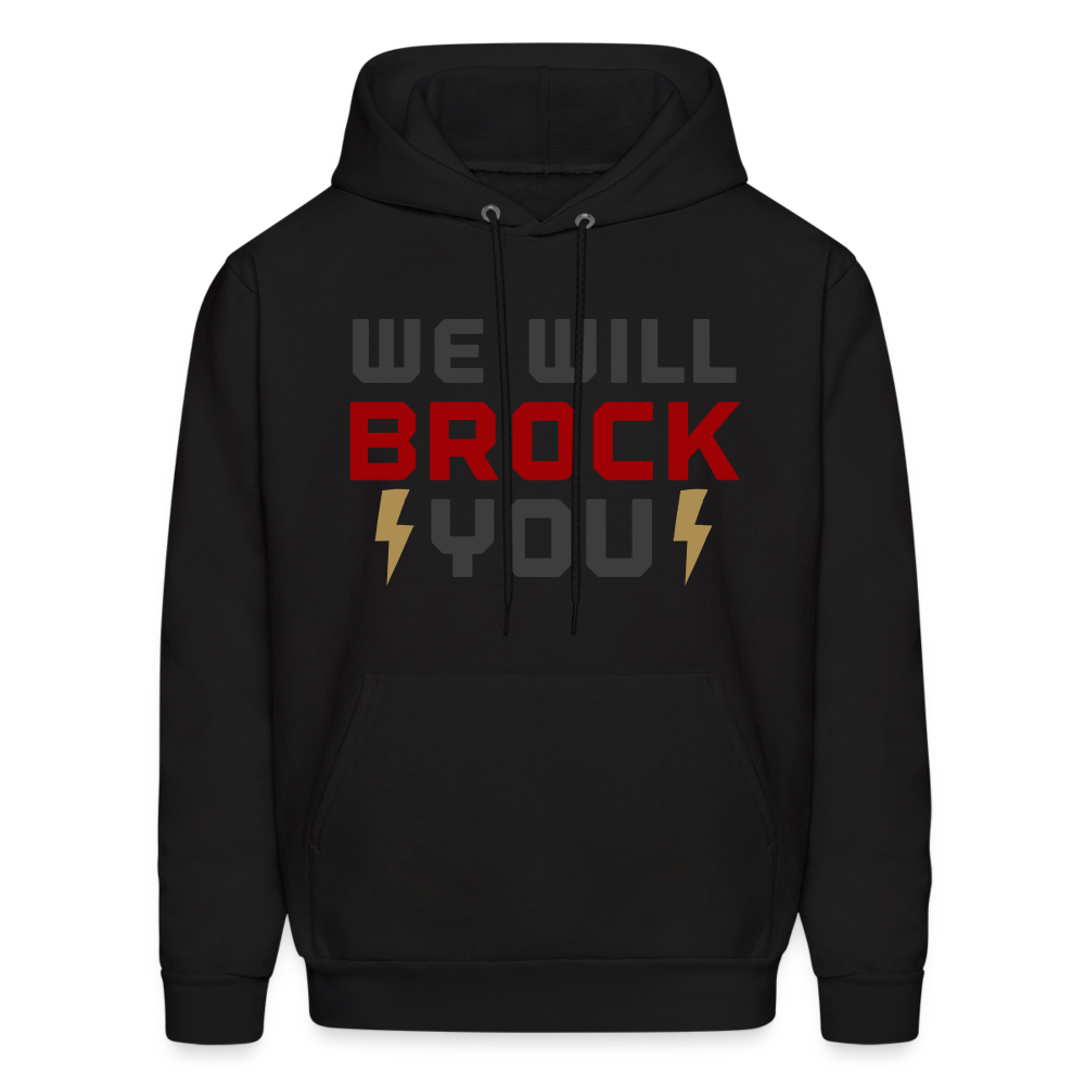 We Will Brock You Men's Hoodie - black