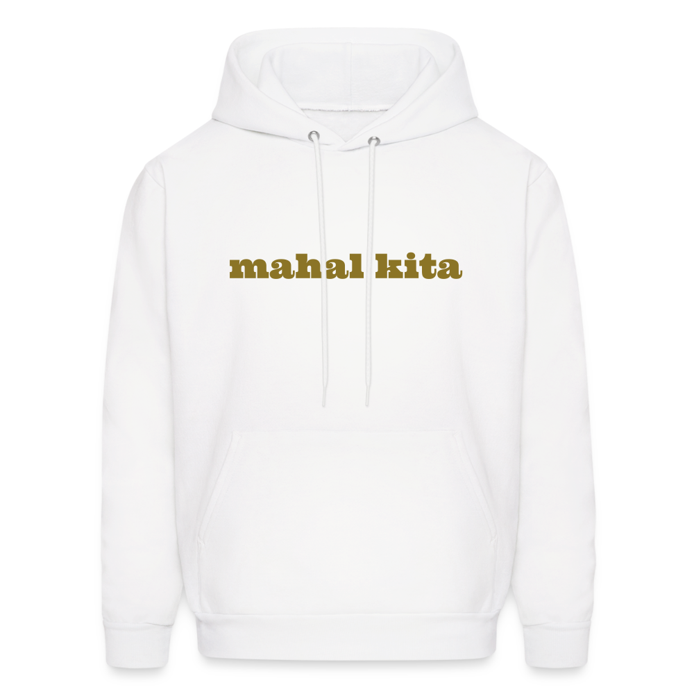 Mahal Kita Men's Hoodie - white