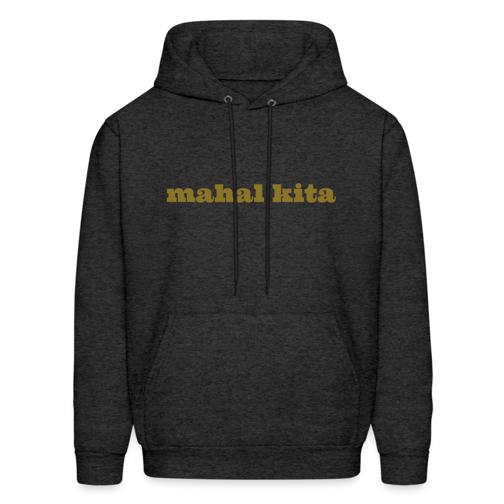 Mahal Kita Men's Hoodie - charcoal grey