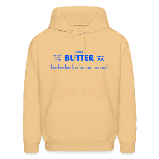 Butter Men's Hoodie - light yellow
