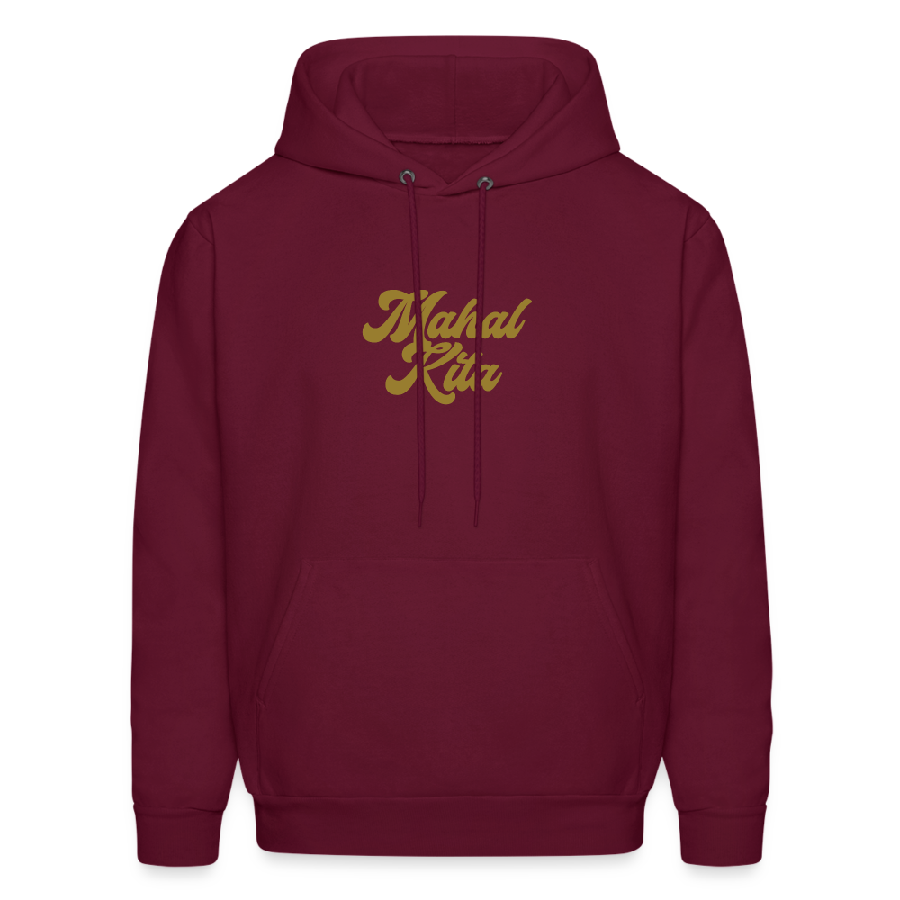 Mahal Kita Men's Hoodie - burgundy