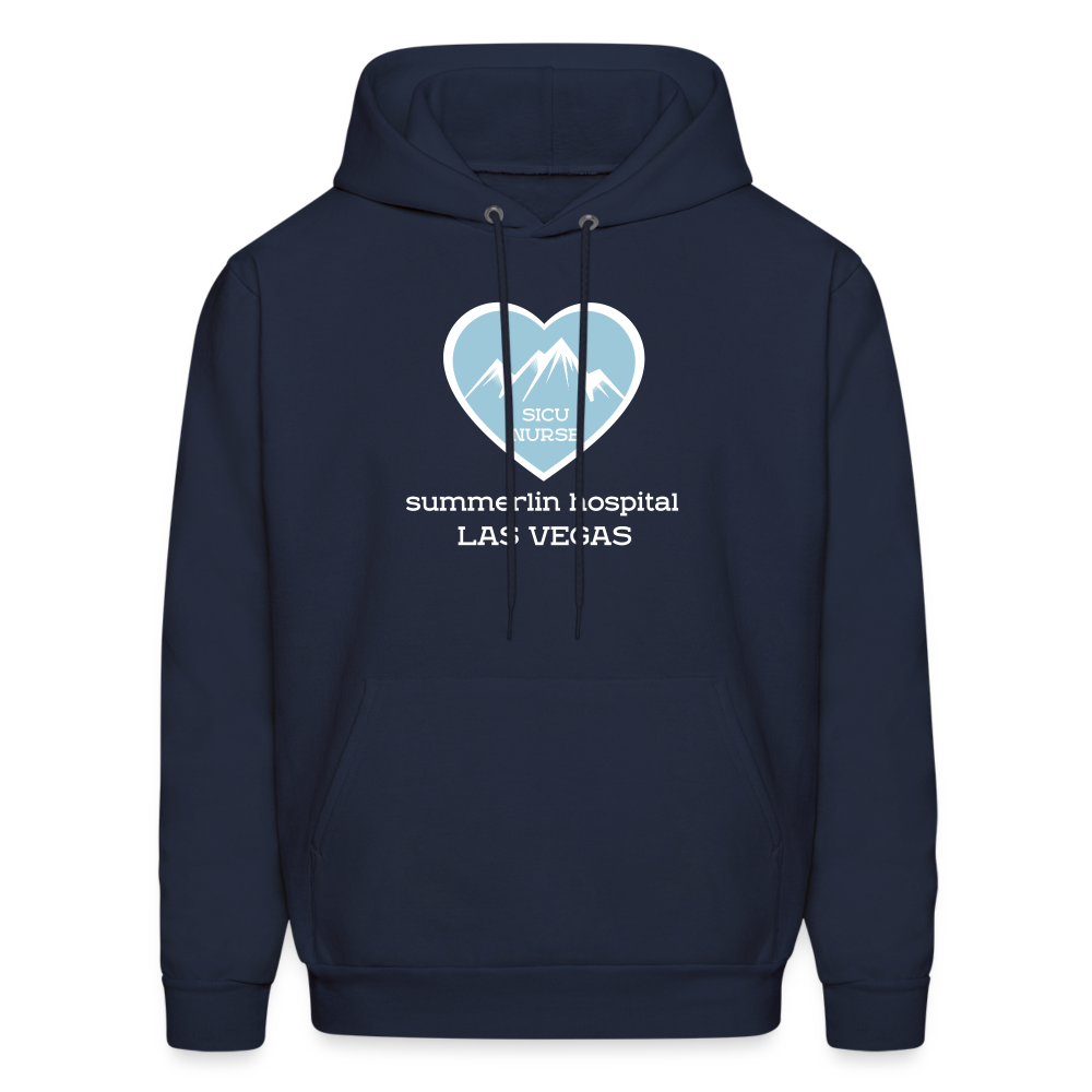 SICU Nurse Men's Hoodie - navy