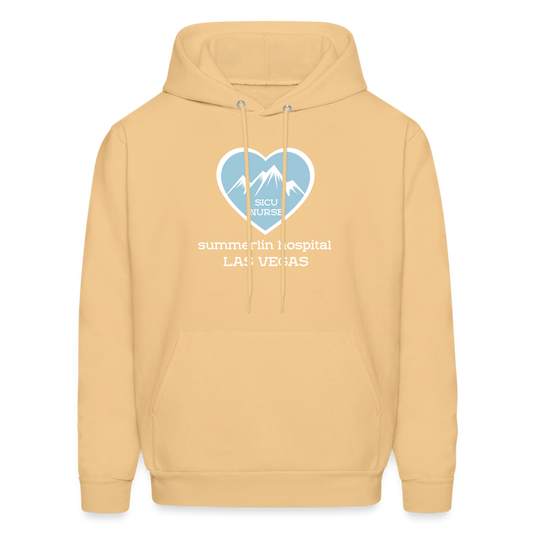 SICU Nurse Men's Hoodie - light yellow