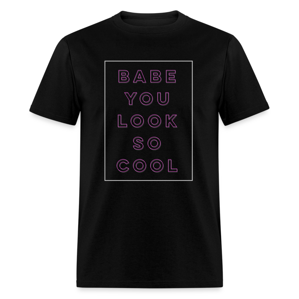 Babe You Look So Cool 1975 Unisex Classic T-Shirt - black
