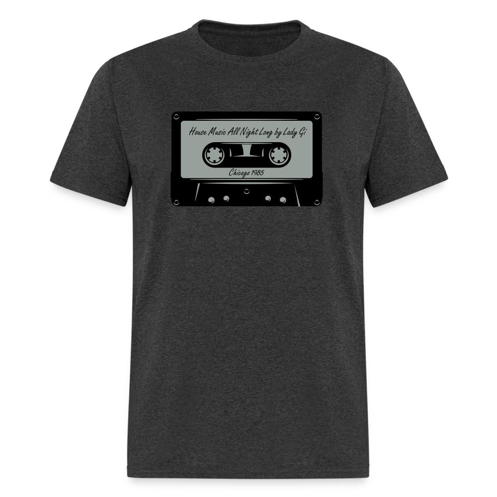 House Music by Lady Gi Mixtape Unisex Classic T-Shirt - heather black