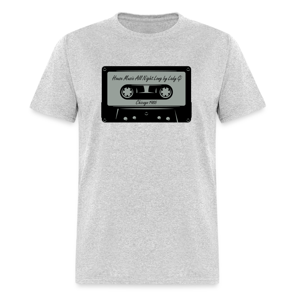 House Music by Lady Gi Mixtape Unisex Classic T-Shirt - heather gray