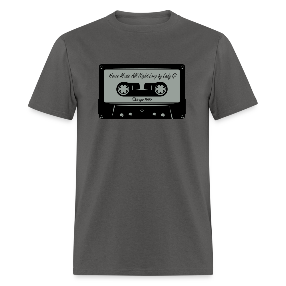 House Music by Lady Gi Mixtape Unisex Classic T-Shirt - charcoal