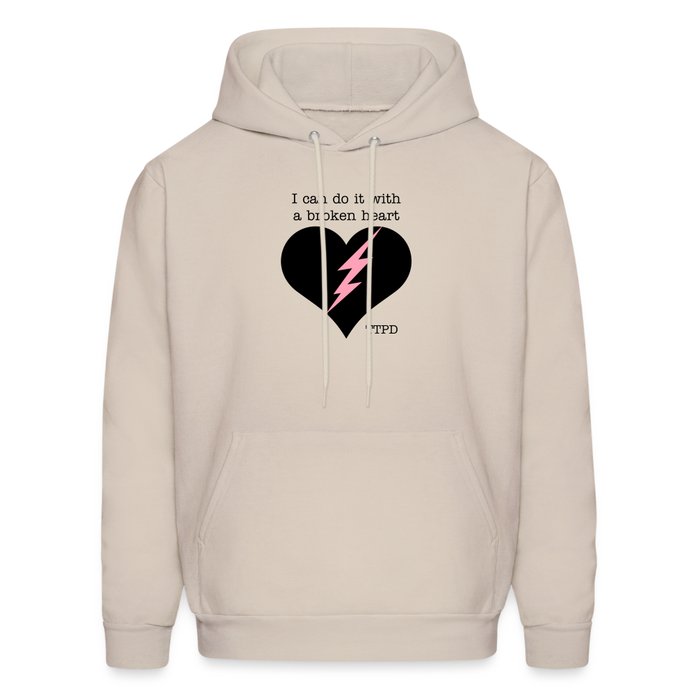 I Can Do It With A Broken Heart TTPD Taylor Swift Men's Hoodie - Sand