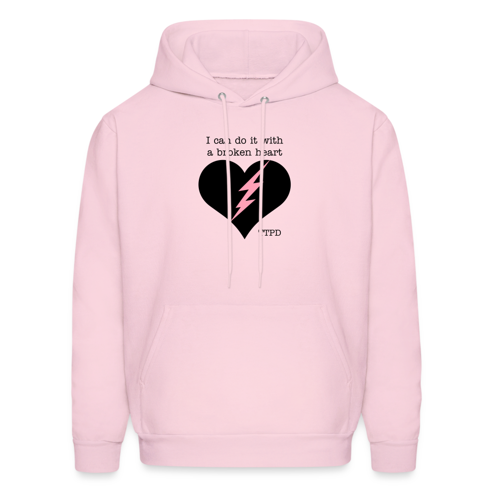 I Can Do It With A Broken Heart TTPD Taylor Swift Men's Hoodie - pale pink