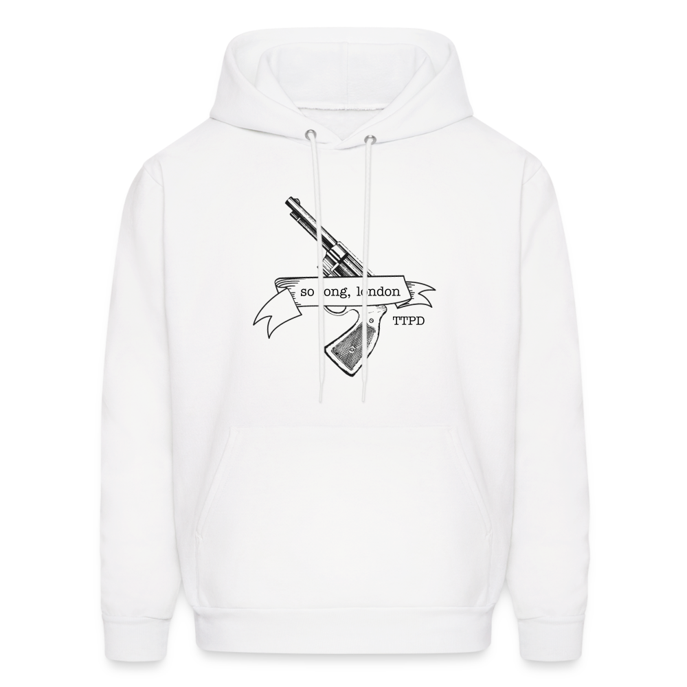 So Long, London Taylor Swift TTPD Men's Hoodie - white