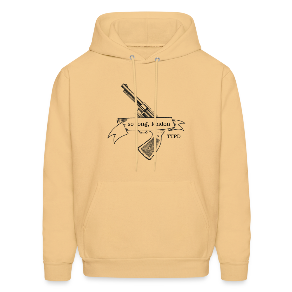 So Long, London Taylor Swift TTPD Men's Hoodie - light yellow