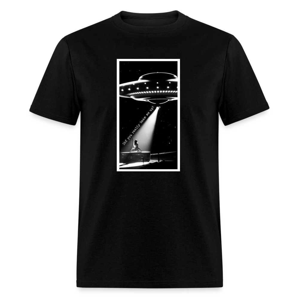 Beam Me Up Down Bad TTPD Taylor Swift Unisex Classic T-Shirt - black