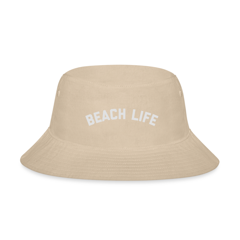 Beach Life Bucket Hat - cream