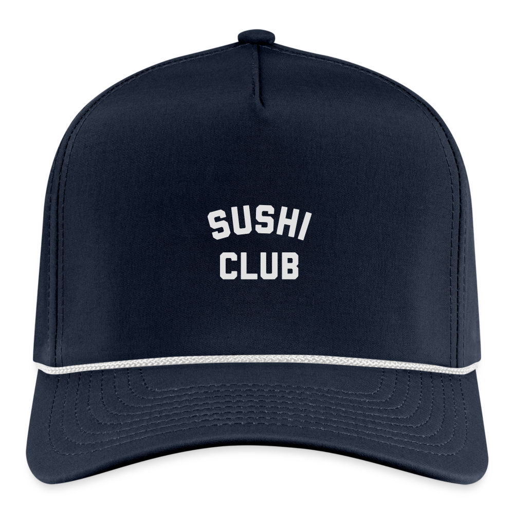 Sushi Club Rope Cap - navy/white