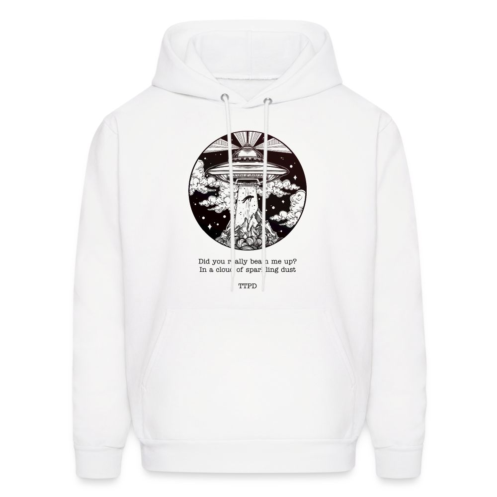 Did You Really Beam Me Up Down Bad Taylor Swift TTPD Men's Hoodie - white