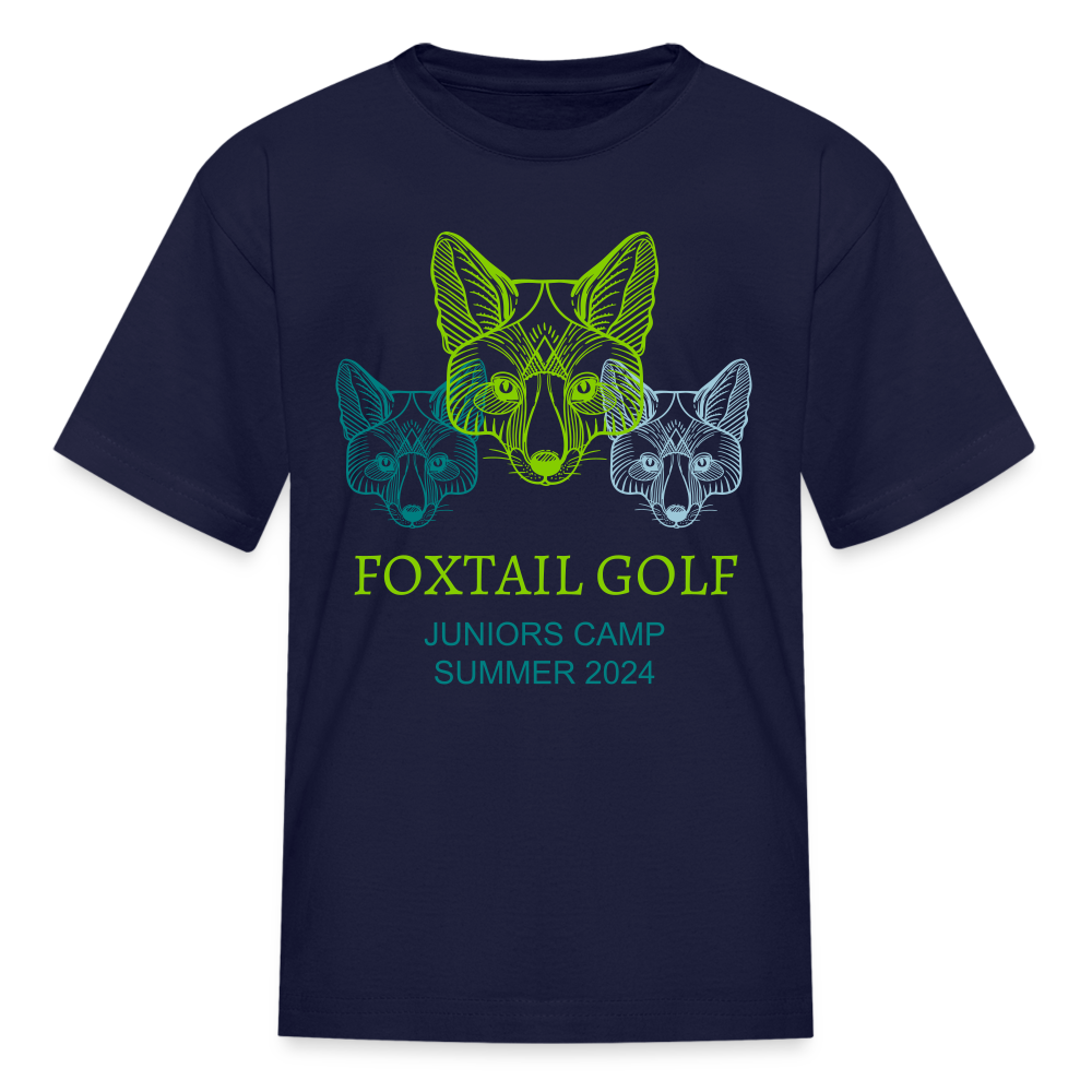 Foxtail Golf Camp Kids' T-Shirt - navy