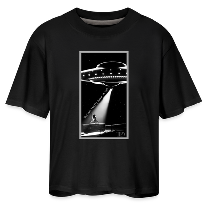 Down Bad Taylor TTPD Women's Boxy Tee - black