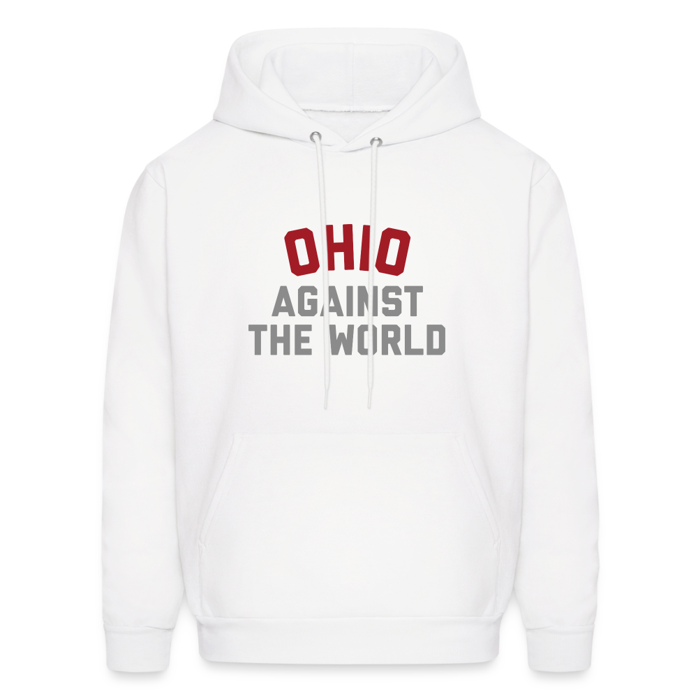 Ohio Against the World Men's Hoodie - white