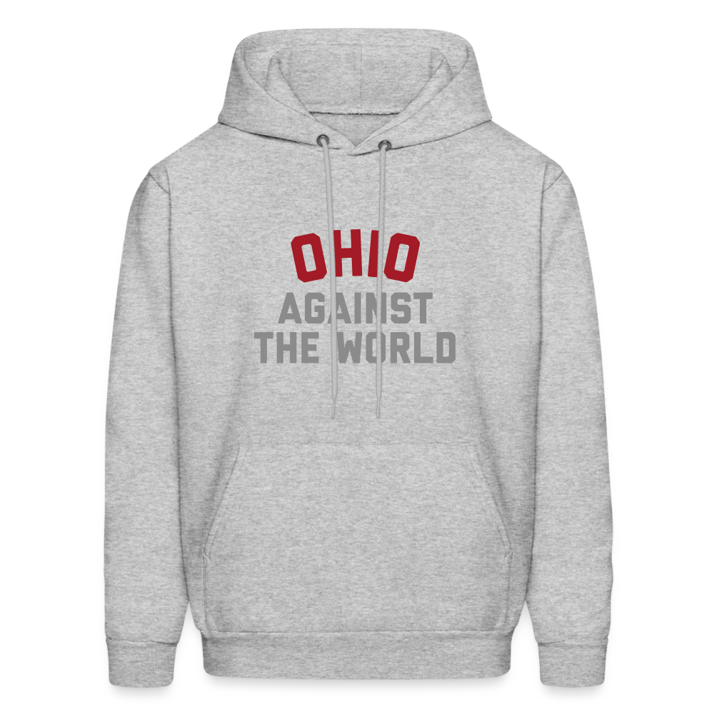 Ohio Against the World Men's Hoodie - heather gray