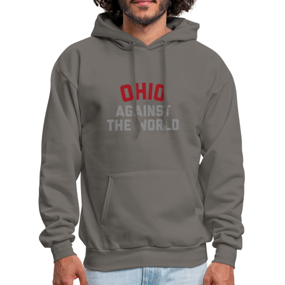 Ohio Against the World Men's Hoodie - asphalt gray