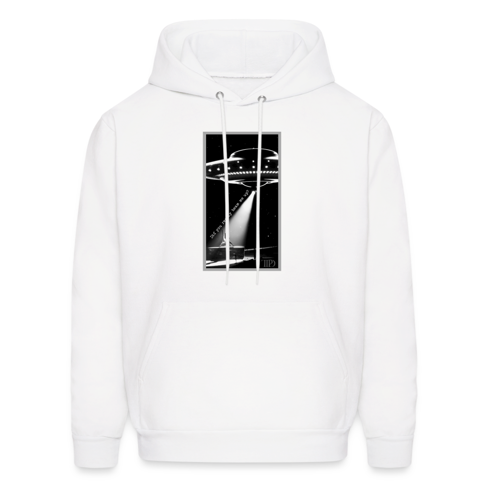 Down Bad Beam Me Up TTPD Taylor Men's Hoodie - white