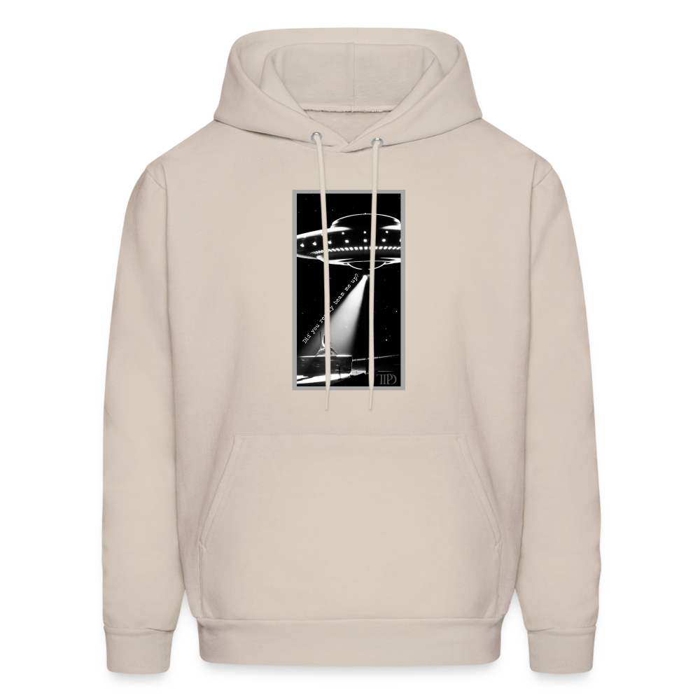 Down Bad Beam Me Up TTPD Taylor Men's Hoodie - Sand