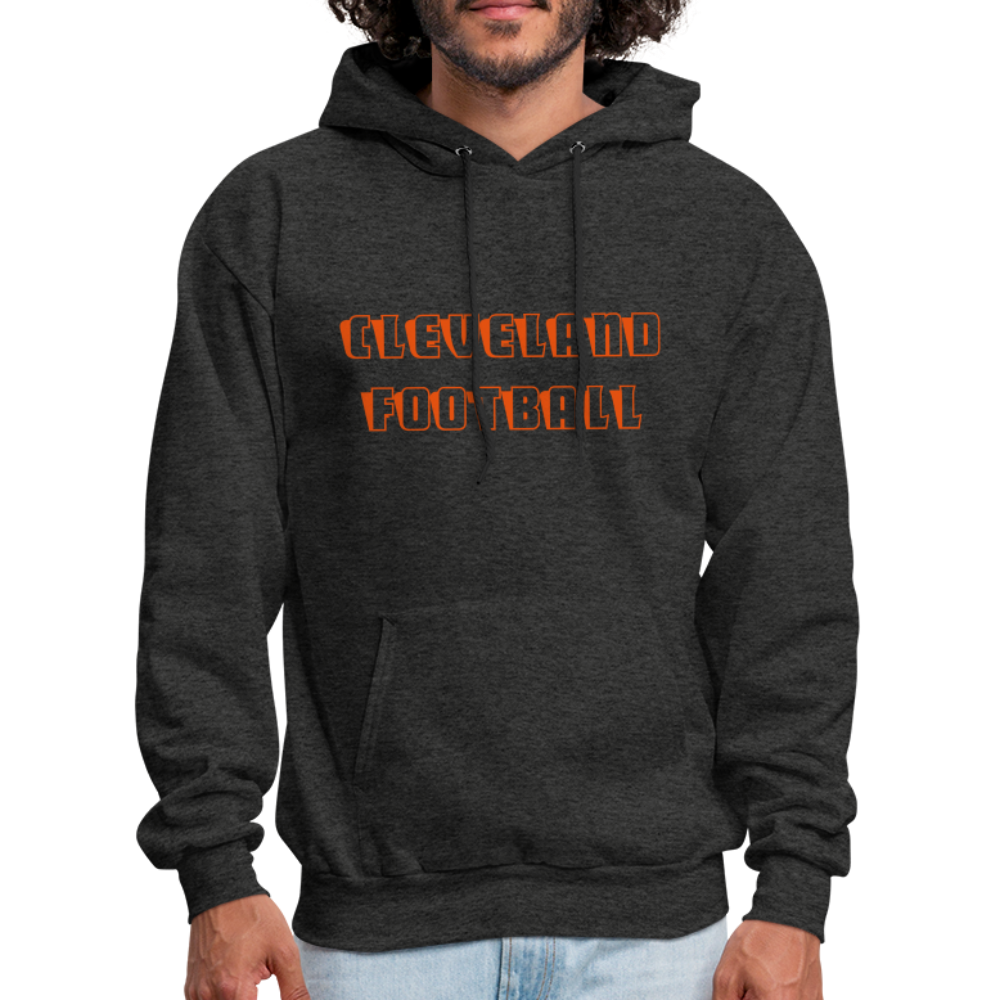 Cleveland Football Men's Hoodie - charcoal grey