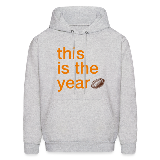This is the Year Men's Hoodie - ash 