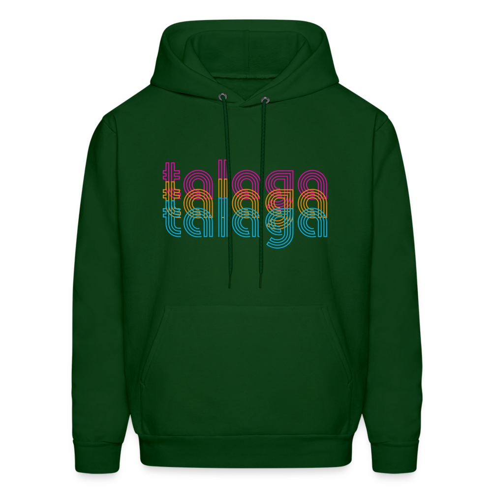Talaga 70s Men's Hoodie - forest green