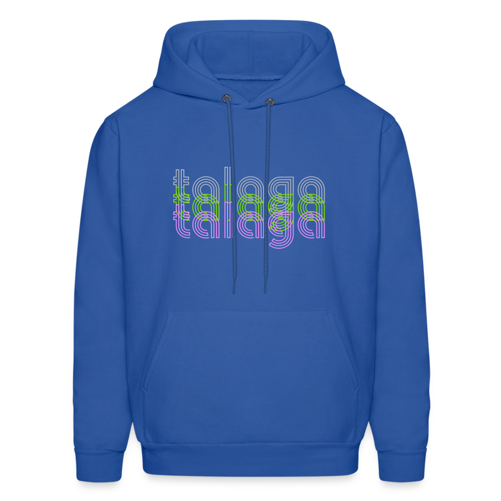 Talaga 70s V.2 Men's Hoodie - royal blue