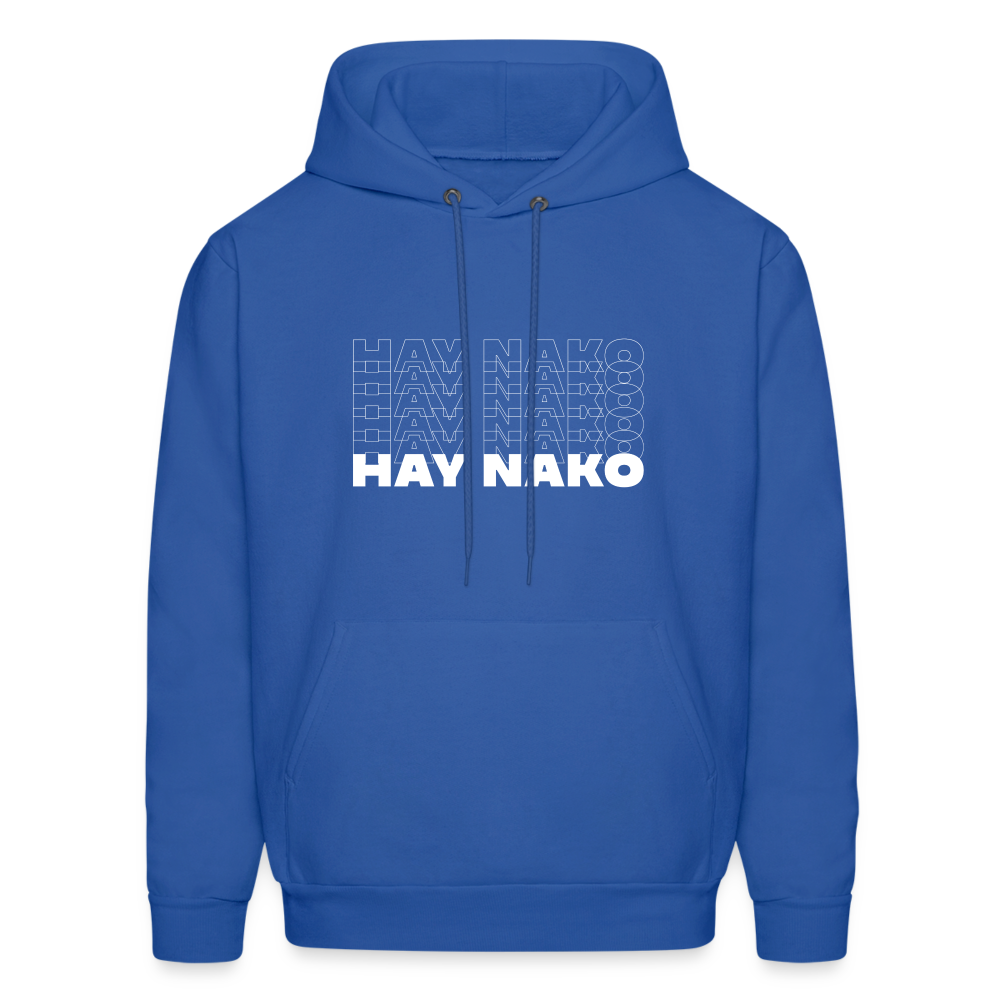 Hay Nako Men's Hoodie - royal blue