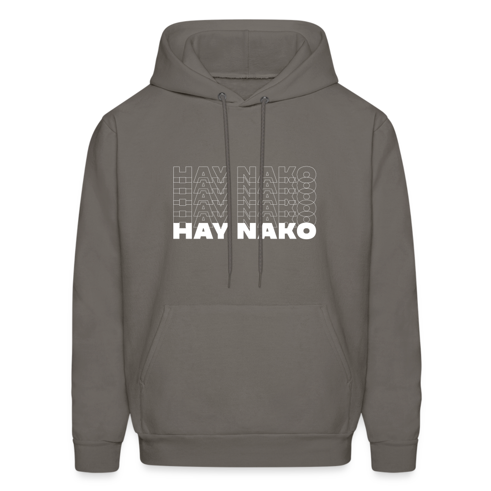 Hay Nako Men's Hoodie - asphalt gray