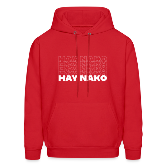 Hay Nako Men's Hoodie - red