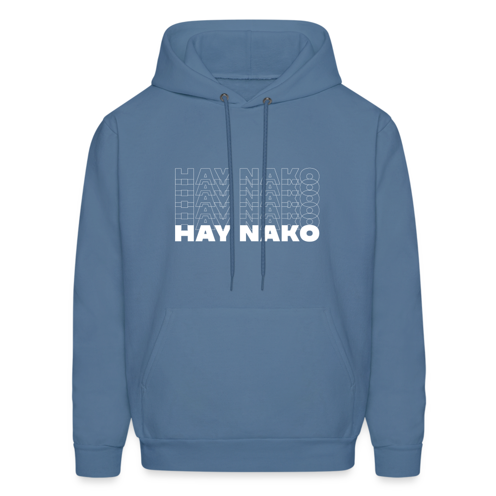 Hay Nako Men's Hoodie - denim blue