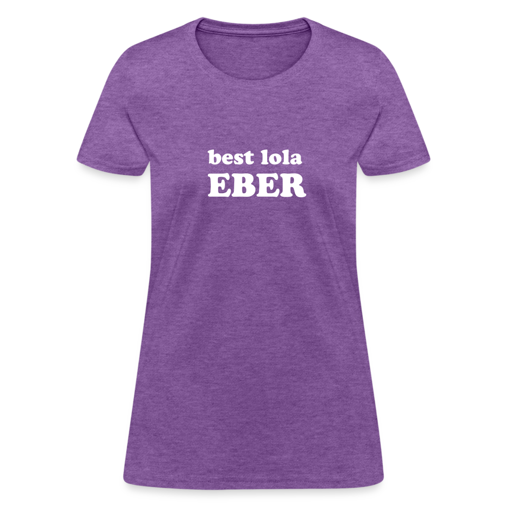 Best Lola Eber Women's T-Shirt - purple heather