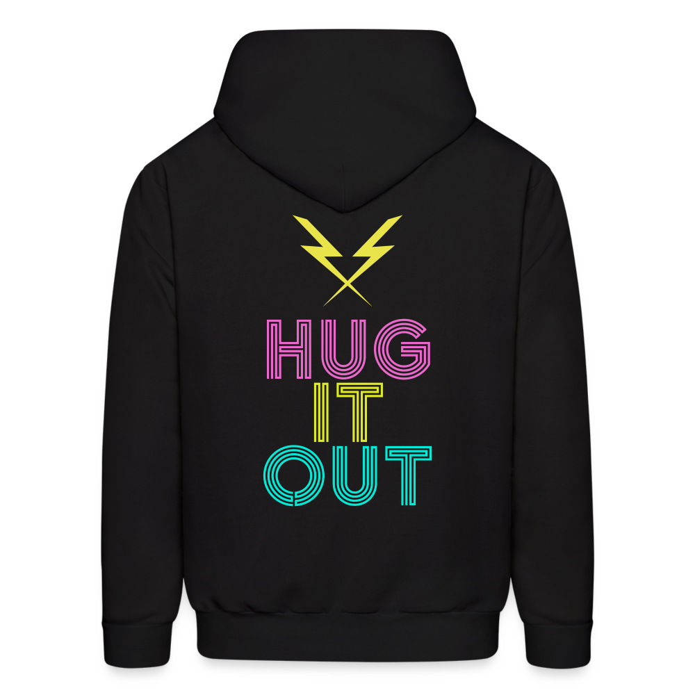 Hug it Out Men's Hoodie - black