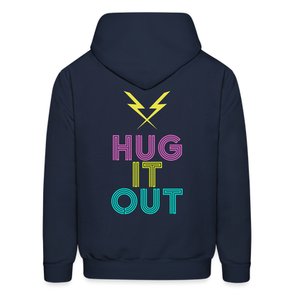 Hug it Out Men's Hoodie - navy