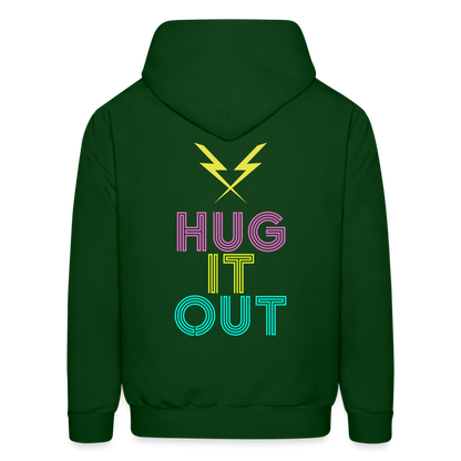 Hug it Out Men's Hoodie - forest green