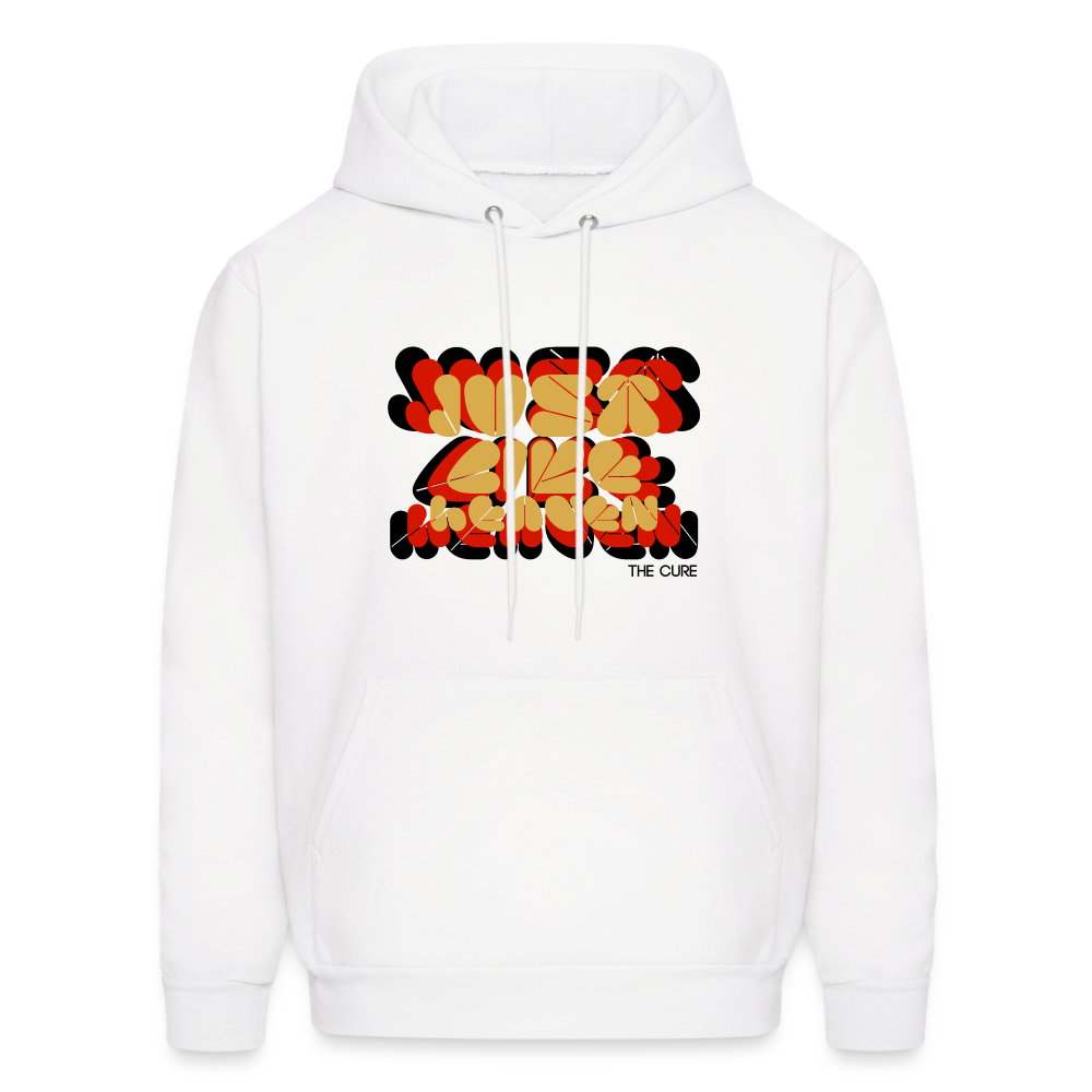 Just Like Heaven the Cure 80s Men's Hoodie - white