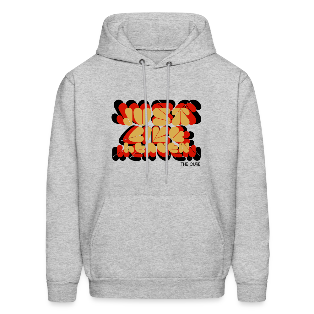 Just Like Heaven the Cure 80s Men's Hoodie - heather gray