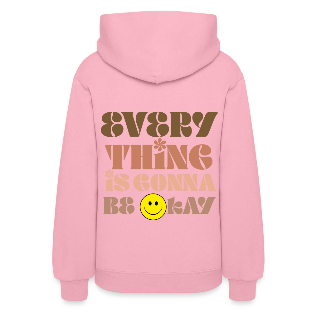 Everything is Gonna Be Okay Women's Hoodie - classic pink