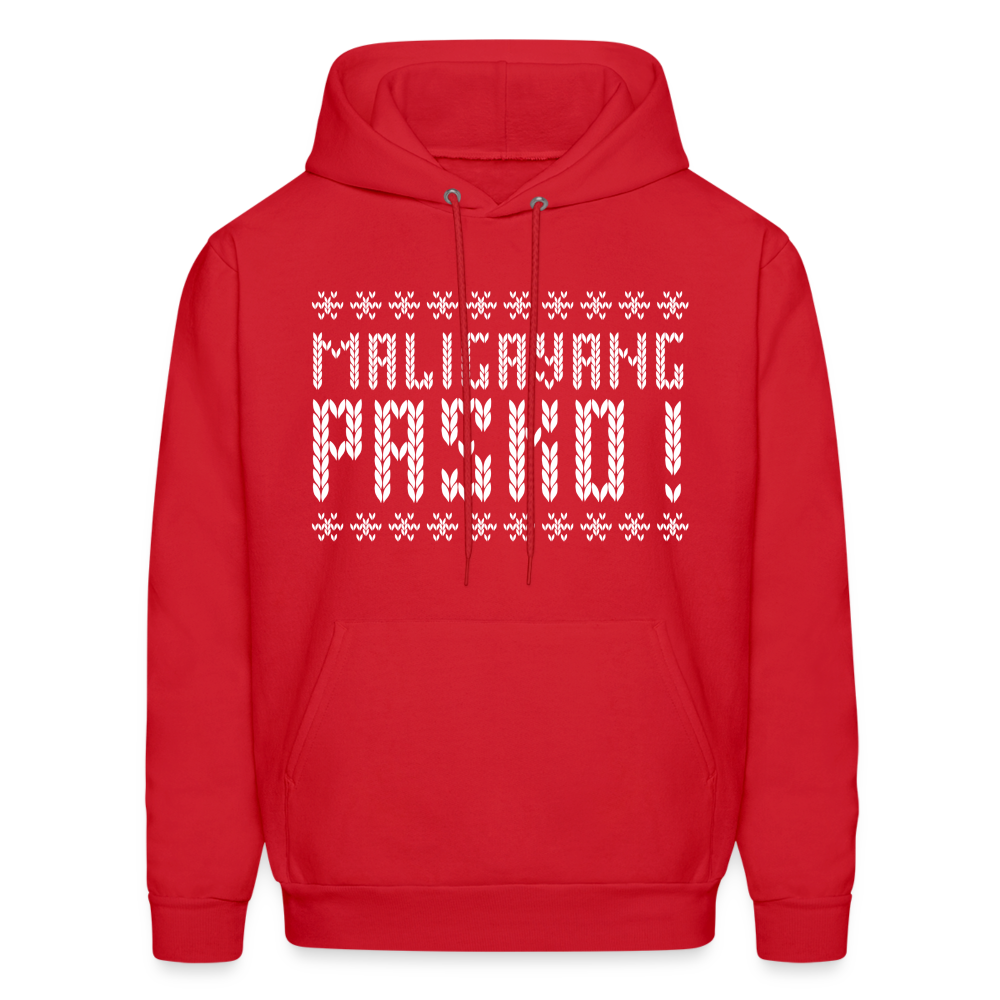Maligayang Pasko! Men's Hoodie - red
