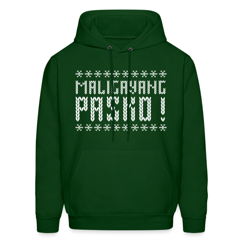 Maligayang Pasko! Men's Hoodie - forest green
