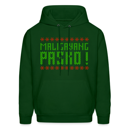Maligayang Pasko! Men's Hoodie - forest green