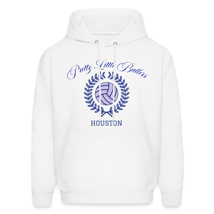 Pretty Little Ballers Custom Men's Hoodie - white