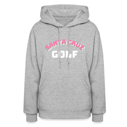 CUSTOM for Santa Cruz Golf Women's Hoodie - heather gray