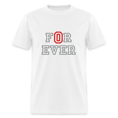 FOREVER O FAMILY Unisex Classic T-Shirt - white